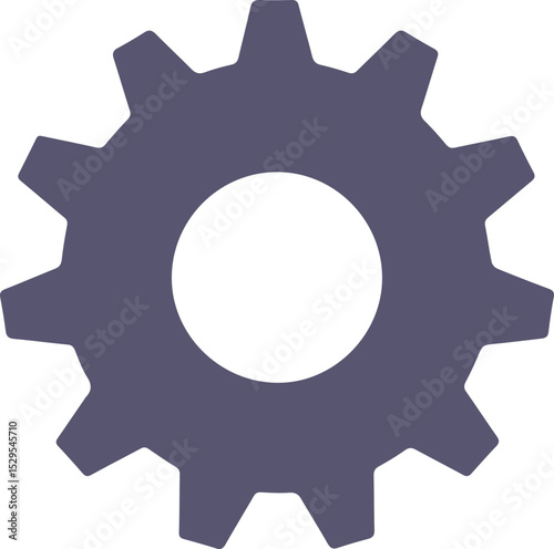 COLOURFUL GEAR ICON VECTOR