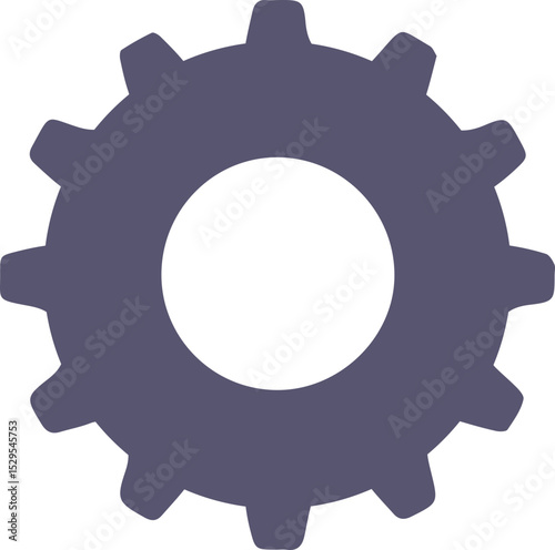 COLOURFUL GEAR ICON VECTOR