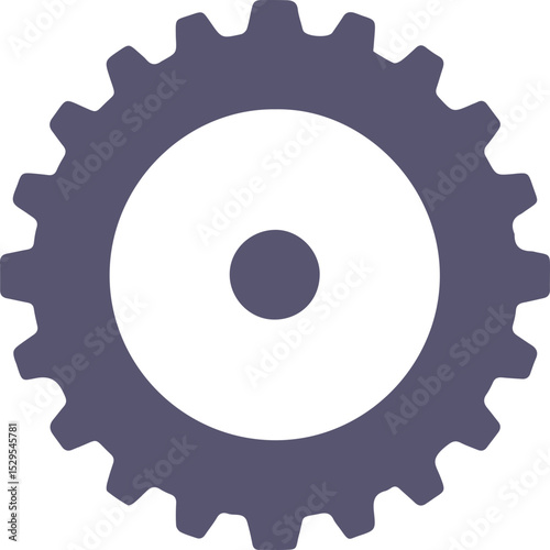 COLOURFUL GEAR ICON VECTOR