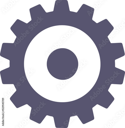 COLOURFUL GEAR ICON VECTOR