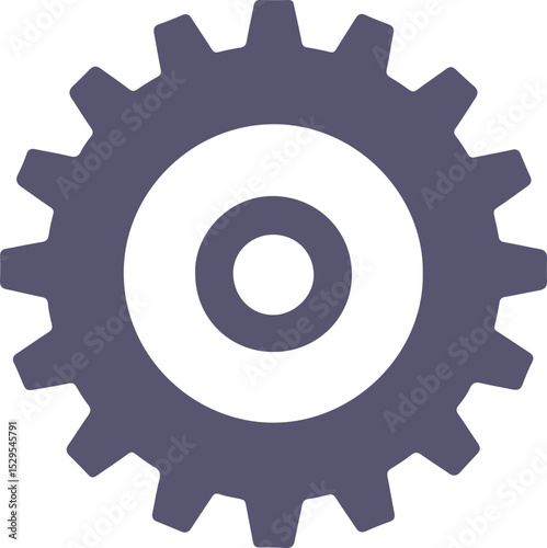 COLOURFUL GEAR ICON VECTOR