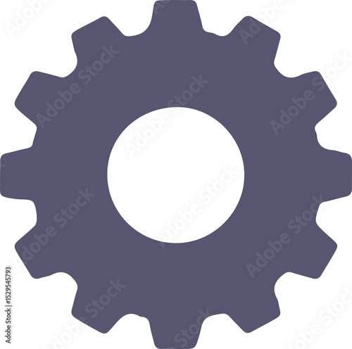 COLOURFUL GEAR ICON VECTOR