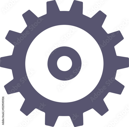 COLOURFUL GEAR ICON VECTOR