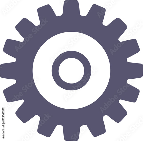 COLOURFUL GEAR ICON VECTOR