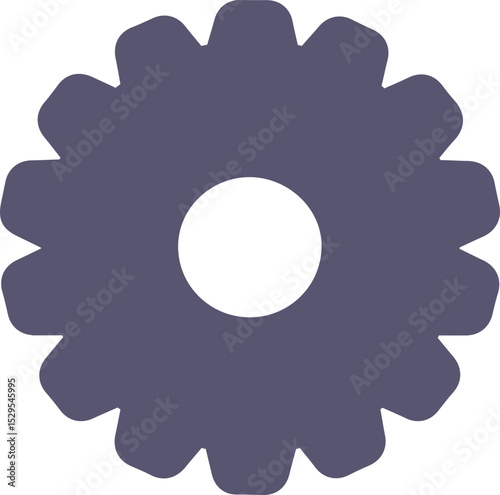 COLOURFUL GEAR ICON VECTOR
