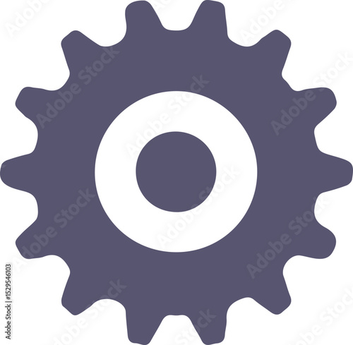 COLOURFUL GEAR ICON VECTOR