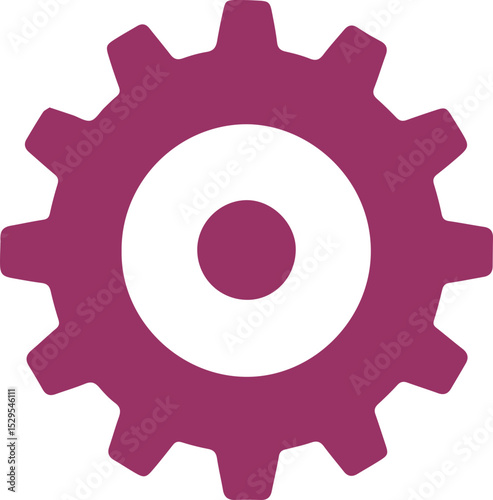 COLOURFUL GEAR ICON VECTOR
