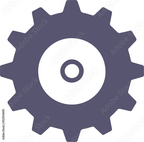 COLOURFUL GEAR ICON VECTOR