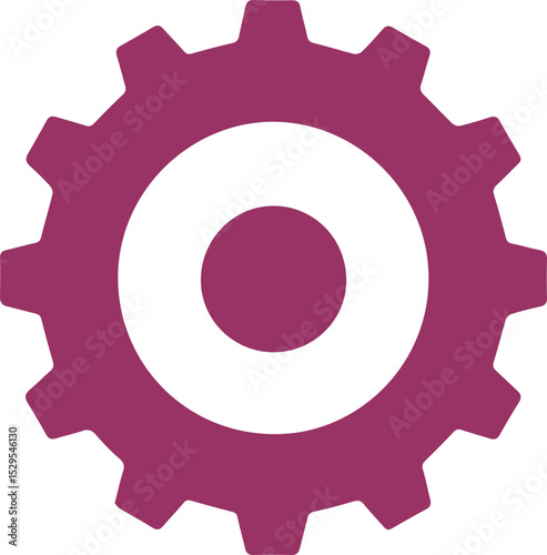 COLOURFUL GEAR ICON VECTOR