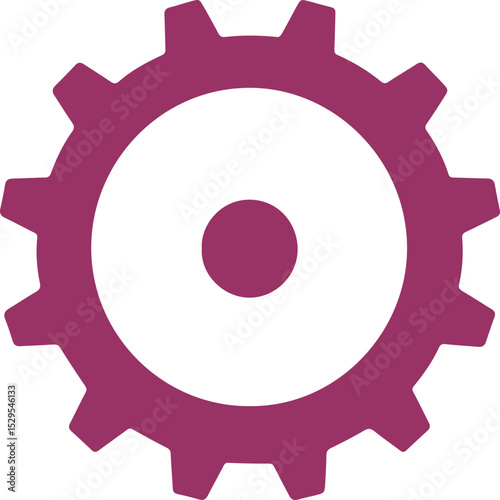 COLOURFUL GEAR ICON VECTOR