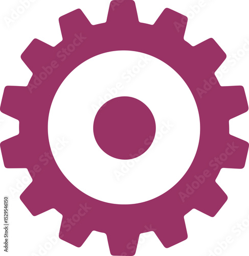 COLOURFUL GEAR ICON VECTOR