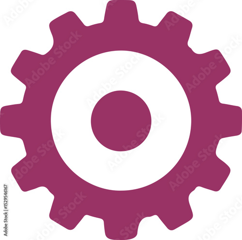 COLOURFUL GEAR ICON VECTOR
