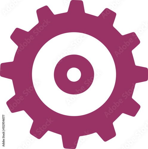 COLOURFUL GEAR ICON VECTOR