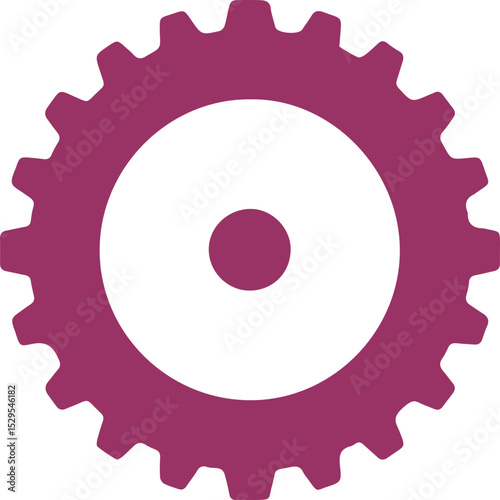 COLOURFUL GEAR ICON VECTOR