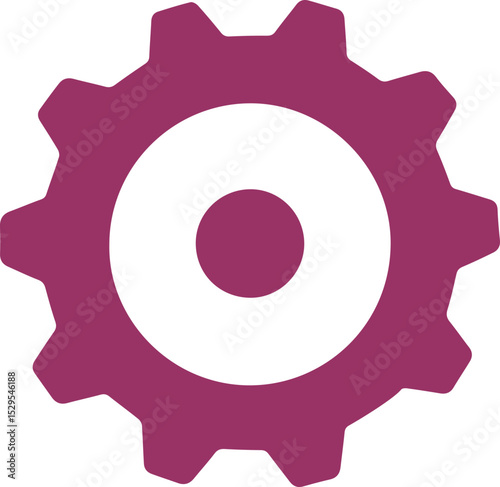 COLOURFUL GEAR ICON VECTOR