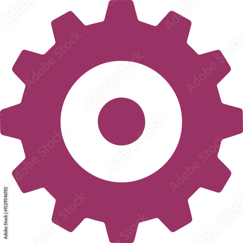 COLOURFUL GEAR ICON VECTOR