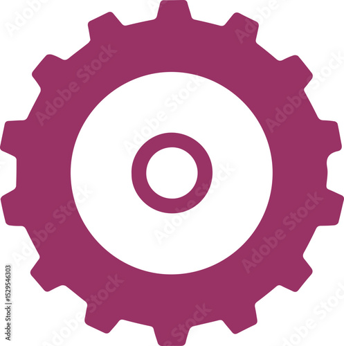 COLOURFUL GEAR ICON VECTOR