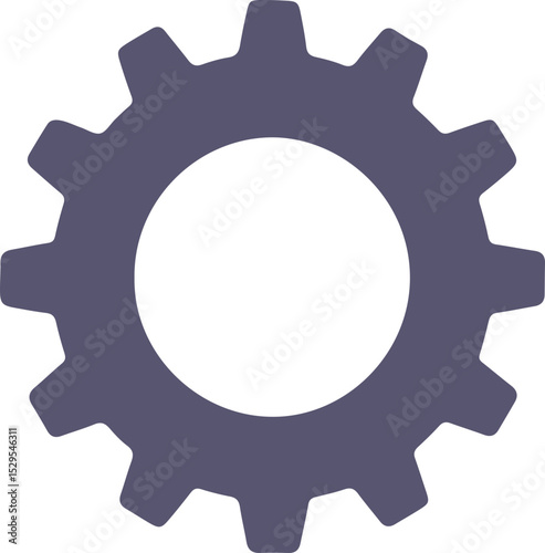 COLOURFUL GEAR ICON VECTOR