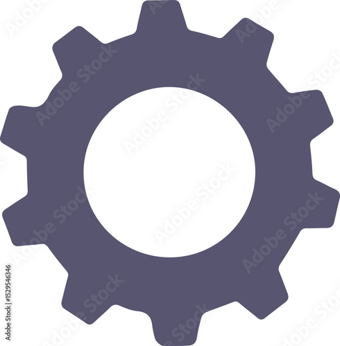 COLOURFUL GEAR ICON VECTOR