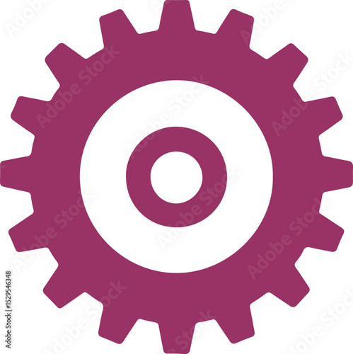 COLOURFUL GEAR ICON VECTOR