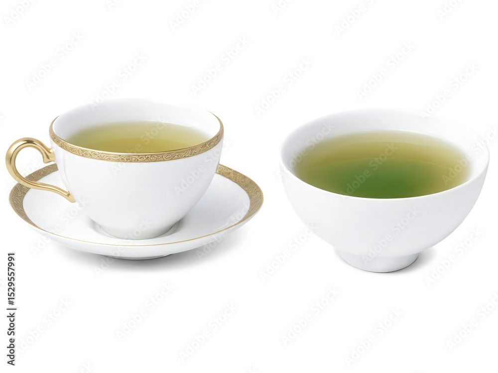 Tea in a Teacup A delicate teacup filled with warm black or green tea. The golden-brown tea is visible through Tea in a Teacup A delicate teacup filled with warm black or green tea. The golden-brown tea is visible through