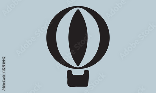 vector hot air balloon