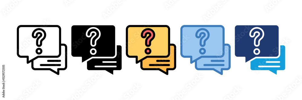Interview Icon Element For Design Interview Icon Element For Design