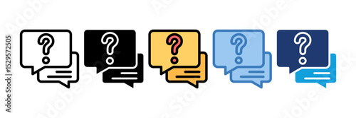 Interview Icon Element For Design