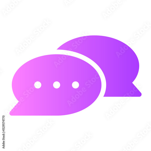chat gradient icon