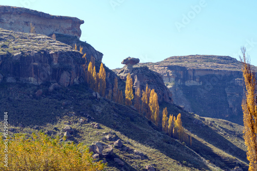 Mushroom rock on the Canniball Cave trail at St.. Ford