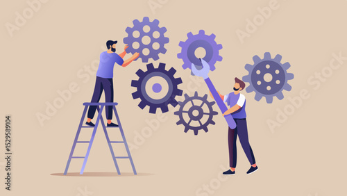 Teamwork Aligning Gears for Success
