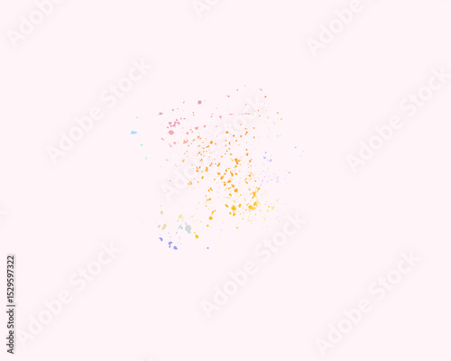 Seamless colorful watercolor splash abstract illustration for wallpaper background, work art or template