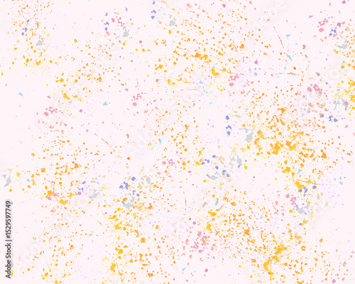 Seamless colorful watercolor splash abstract illustration for wallpaper background, work art or template