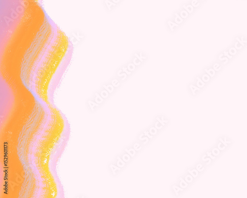 Abstract yellow and orange gradation color illustration for wallpaper background or template