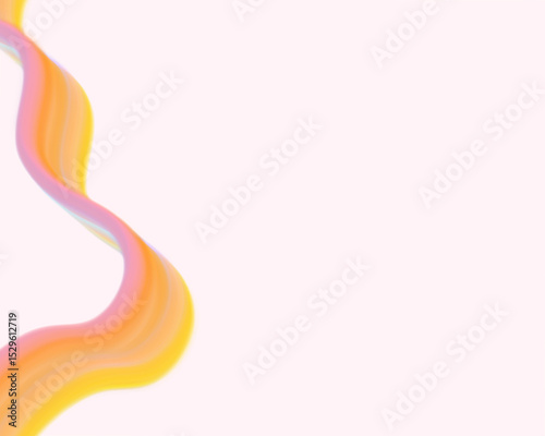 Abstract yellow and orange gradation color illustration for wallpaper background or template