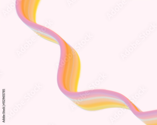 Abstract yellow and orange gradation color illustration for wallpaper background or template