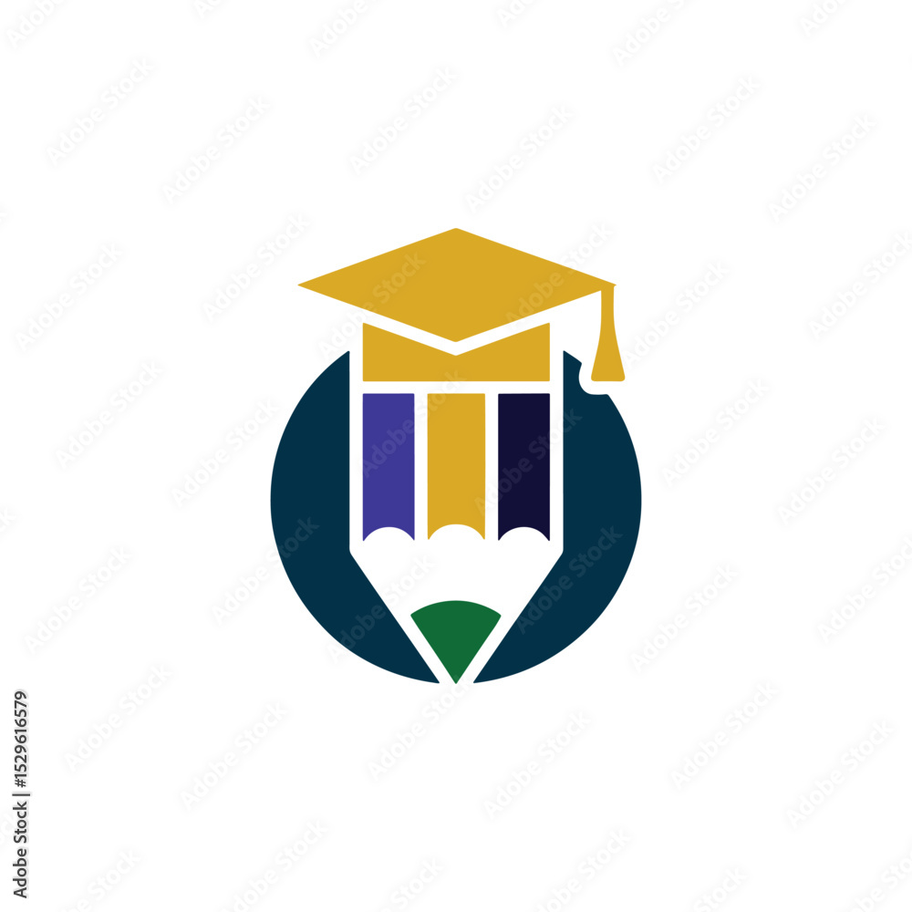 custom made wallpaper toronto digitalUnique education logo Modern and minimalist vector and abstract logo