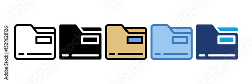 Folder Icon Element For Design