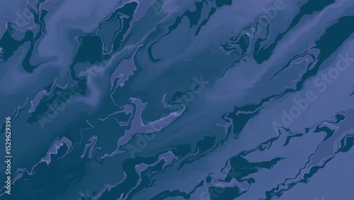 Abstract blue ocean surface illustration background
