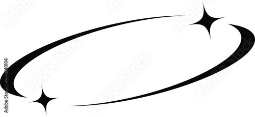Y2k star sparkle bling abstract tattoo shapes. Simple minimal geometric signs in retro 2000s style.