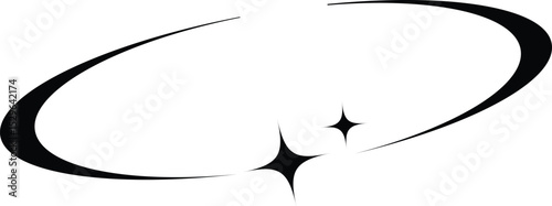 Y2k star sparkle bling abstract tattoo shapes. Simple minimal geometric signs in retro 2000s style.