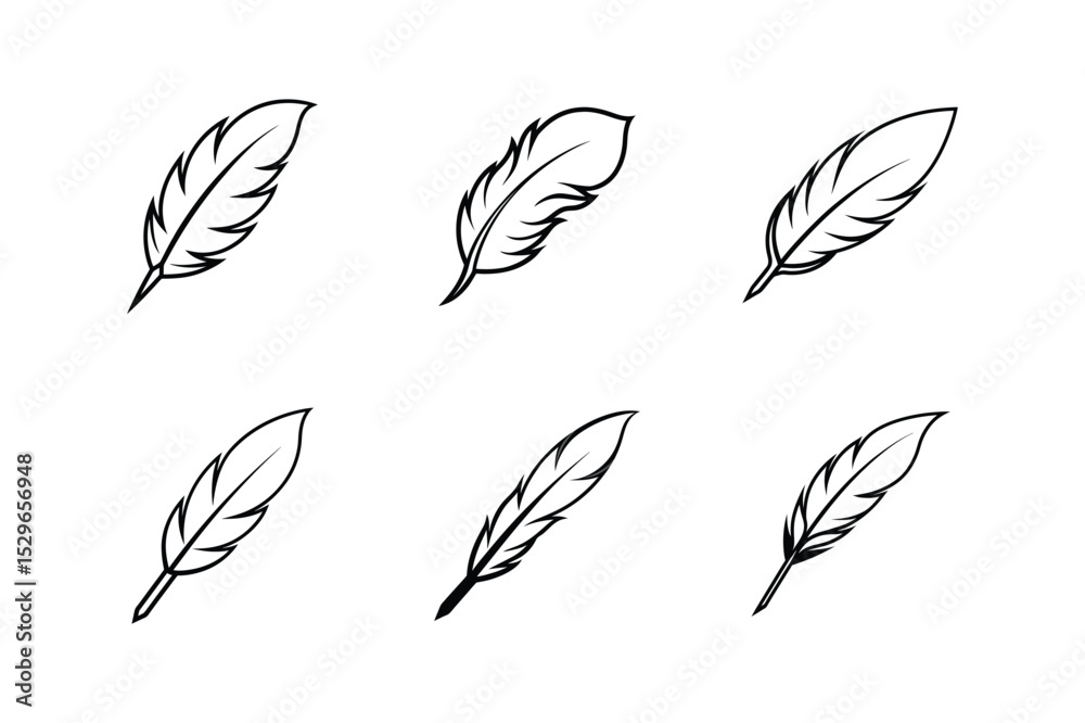 feathered brush edge line art vector illustration design feathered brush edge line art vector illustration design