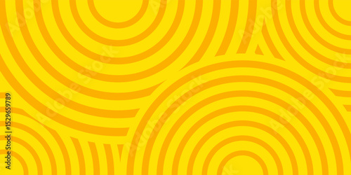 Pasta background, spaghetti abstract geometric pattern. Macaroni yellow poster. Wavy abstract pattern.