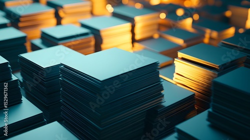 A bunch of colorful books stacked neatly together on a table representing knowledge and learning in an organized manner