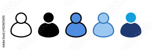 Person Icon Element For Design