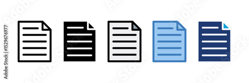 File Icon Element For Design
