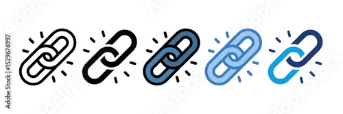 Link Icon Element For Design