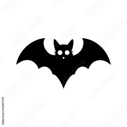 halloween bat vector