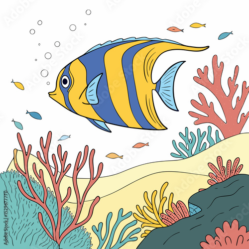 fish in the aquarium