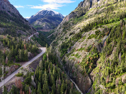 Uncompahgre Gorge, San Juan Mountains, Colorado